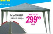 PE Gazebo-3x3m