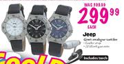 Jeep Gents Analogue Watches Each