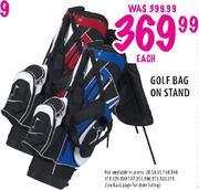 Golf Bag On Stand Each