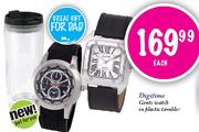 Digitime Gents Watch In Plastic Tumbler Each