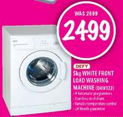 Defy White Front Load Washing Machine-5kg(DAW322)