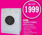 Defy White Tumble Dryer-5kg(DTD252)