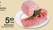 Enterprise Sandwich Ham-100g