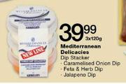 Mediterranean Delicacies Dip Stacker-3x120g
