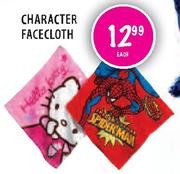 Character Facecloth-Each