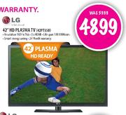 LG 42" HD Plasma TV(42PT350)