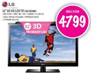 LG 32" 3D HD LED TV(32LM3400)