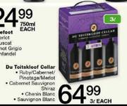 De Teitskloof Cellar Ruby/Cabernet/Pinotage/Merlot/Cabernet Sauvignon Shiraz/Chenin Blanc/Sauvignon 