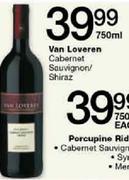 Van Loveren Cabernet Sauvignon/Shiraz-750ml