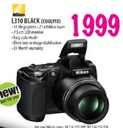 Nikon Black Coolpix-L310