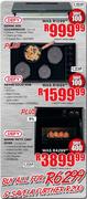 Defy Gemini 900 Cookerhood Or Defy Gemini Solid Hob Or Defy Gemini Petit Chef Oven-81ltr
