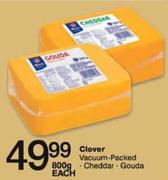 Clover Vacuum-Packed Gouda-800gm Each