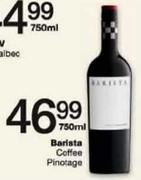 Barista Coffee Pinotage-750ml