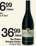 Du Preez Private Cellar Polla's Red-750ml