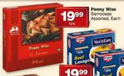 Penny Wise Samoosas Assorted-12's