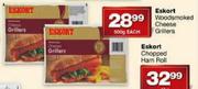 Eskort Woodsmoked Cheese Grillers-500g Each