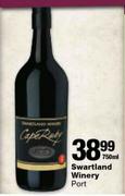 Swartland Winery Port-750ml