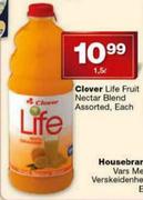 Clover Life Fruit Nectar Blend Assorted-1.5l