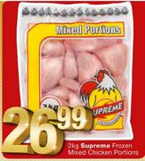 Supreme Frozen Mixed Chicken Portions-2kg