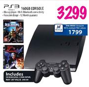 PS3 160GB Console
