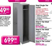 Steel Single Tier Locker