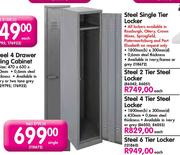 Steel 2 Tier Steel LOcker