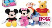 Minnie, Mickey, Pooh, Eeyore or Tigger- 43cm Plush