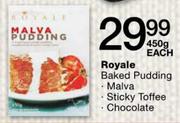 Royale Baked Pudding Malva-450Gm