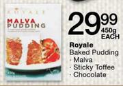 Royale Baked Pudding Sticky Toffee-450Gm