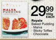 Royale Baked Pudding Chocolate-450Gm