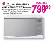 LG Mirror Finish Grill Microwave Oven-28Ltr(MH6849E)