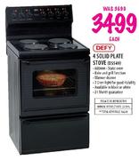 Defy 4 Solid Plate Stove-600mm(DSS49)
