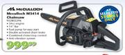 McCulloch M3414 Chainsaw 