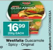 Westfalia Guacamole Spicy & Original-200g Each
