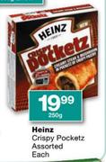 Heinz Crispy Pocketz Assorted-250g Each