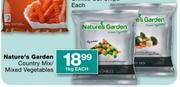 Nature's Garden Country Mix/Mixed Vegetables-1kg Each