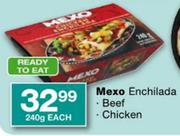 Mexo Enchilada Beef & Chicken-240g Each