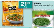 Mccain Peas, Carrots & Corn-1kg