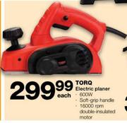 Torq Electric Planer-600W