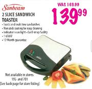 Sunbeam 2 Slice Sandwich Toaster