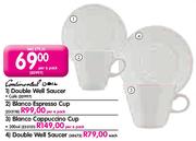 Double Well Saucer-Each