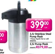 Stainless Steel Pump Flask-2.5l