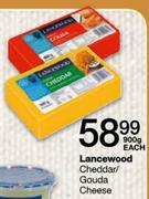 Lancewood Cheddar/Gouda Cheese-900gm Each
