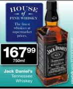 Jack Daniel's Tennessee Whiskey-750ml