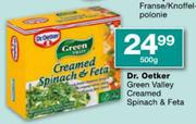 Dr. Oetker Green Valley Creamed Spinach & Feta-500g