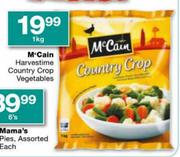 Mccain Harvestime Country Crop Vegetables-1kg