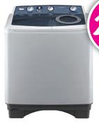 Samsung White Twin Tub Washing Machine-13.2kg