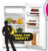 Defy White Bar Fridge-120ltr