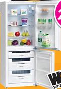 KIC White Bottom Freezer Fridge-309ltr