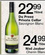 Du Preez Private Cellar Sauvignon Blanc-750ml